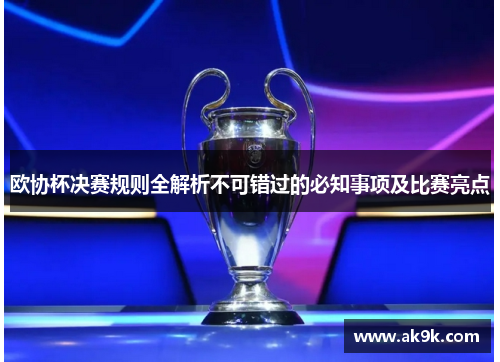 欧协杯决赛规则全解析不可错过的必知事项及比赛亮点